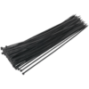 Sealey Black Cable Ties 380mm 4.8mm