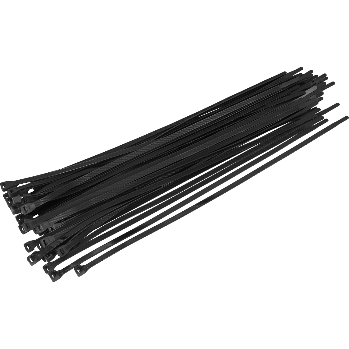 Sealey Black Cable Ties 450mm 7.6mm