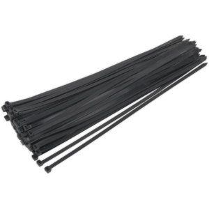 Sealey Black Cable Ties 650mm 12mm