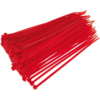 Sealey Cable Ties Red Pack of 100