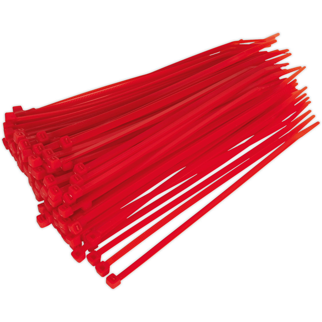 Sealey Cable Ties Red Pack of 100