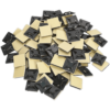 Sealey Self Adhesive Cable Tie Mounts Black 25mm Pack of 100