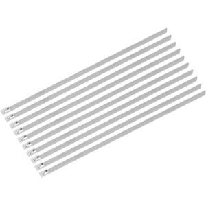 Sealey Stainless Steel Cable Ties 7.9mm 300mm Pack of 100