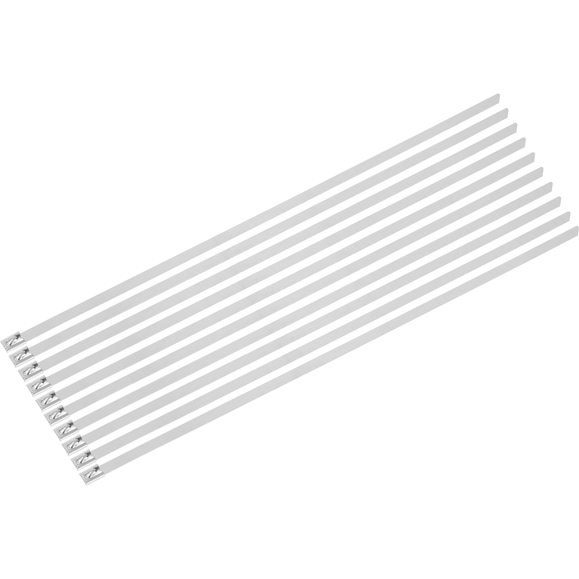 Sealey Stainless Steel Cable Ties 7.9mm 400mm Pack of 100