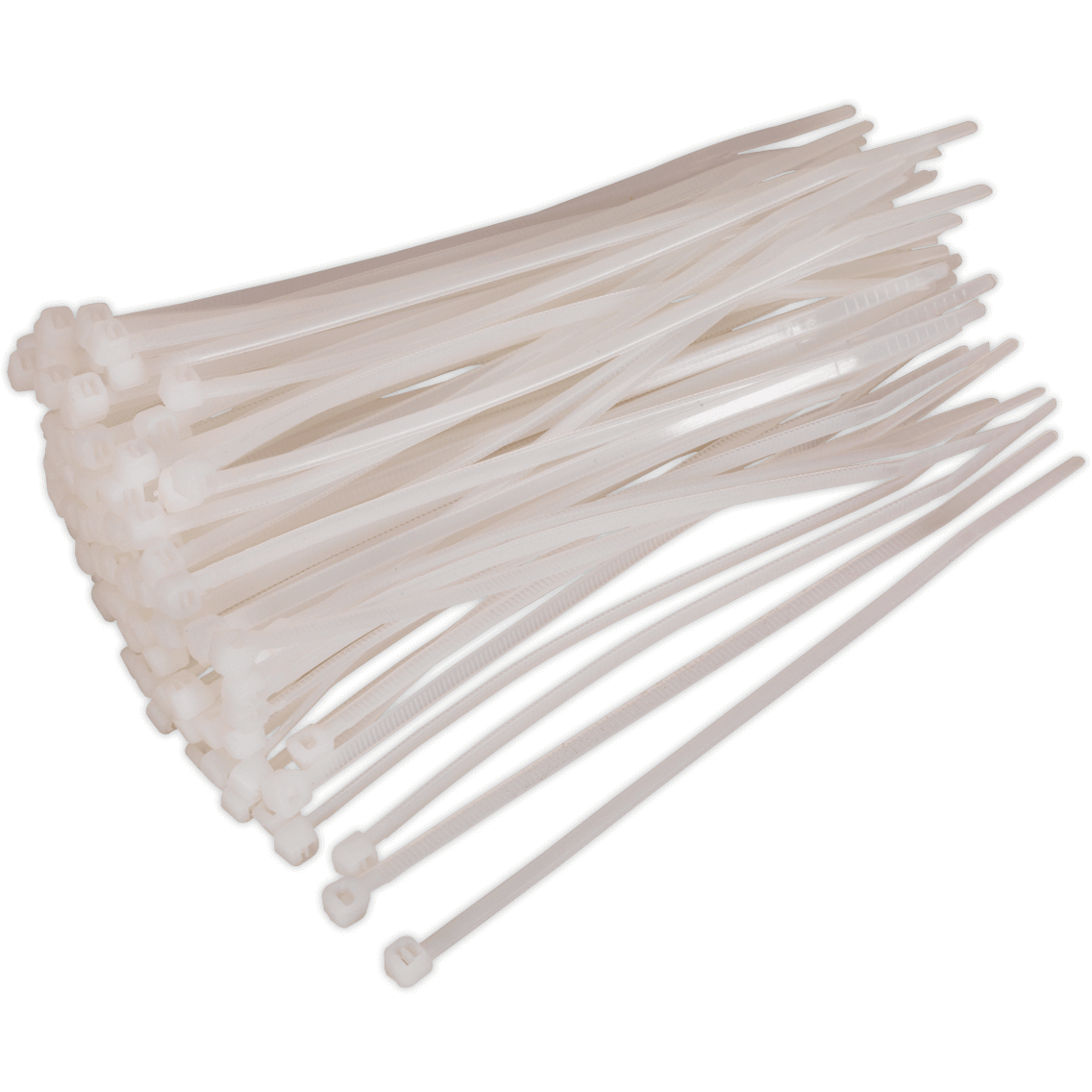 Sealey White Cable Ties 150mm 3.6mm