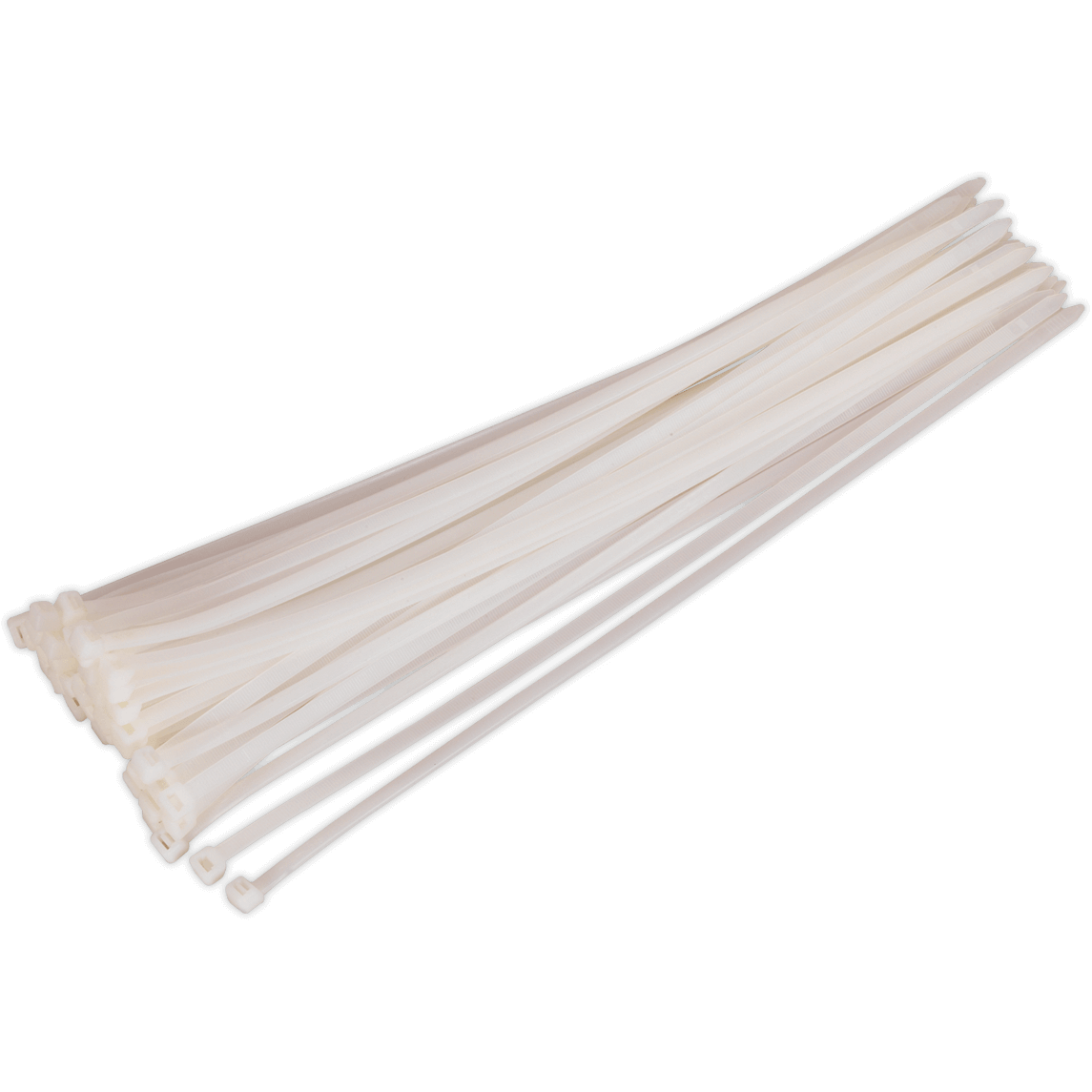 Sealey White Cable Ties 450mm 7.6mm