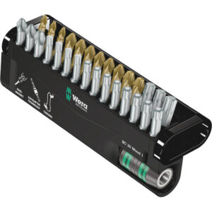 Wera 30 Piece Bit-Check Screwdriver Bit and Holder Set