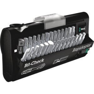 Wera Mini 2 Zyklop 28 Piece Screwdriver Mini Bit Set and Ratchet