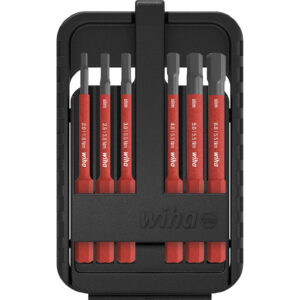 Wiha Slimbit Electric 7 Piece Hex Screwdriver Bit Set